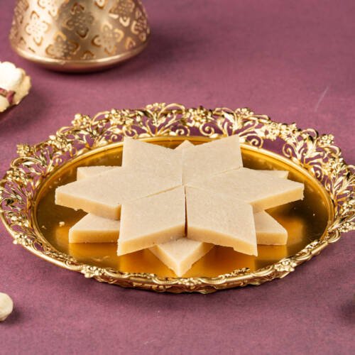 Kaju Burfi(Kaju Kathli)